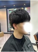 ツーブロックメンズショート