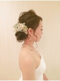 Wedding hair ＊ アップスタイル ＊  お色直し ＊