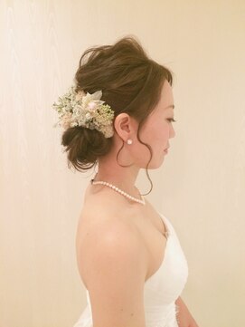 ピエドプールポッシュ(PiED DE POULE POCHE) Wedding hair ＊ アップスタイル ＊  お色直し ＊