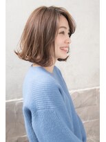 ソワリー 栄(THOiRY)&nbsp;THOiRY栄【ソワリー】　つやつやカールミディby前田