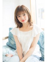 ハニーシブヤ(HONEY shibuya)&nbsp;【KAYAK渋谷】前髪×軽めミディ（小田泰之）