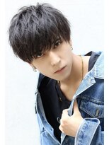 ネイビー(NAVY)&nbsp;ノーセットもかっこよく決まる！プリンスマッシュ