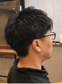 【&WORKS】メンズメンズセミウエット無造作束間ショート☆