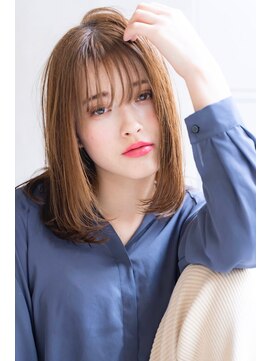 エース (ACE) ACE横浜　色っぽグロッシーミディ×オレンジブラウン