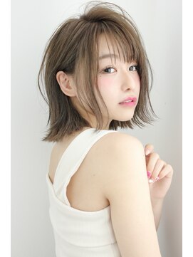 クラン 岡本(Chlan) ボブルフ◎透明感アッシュ