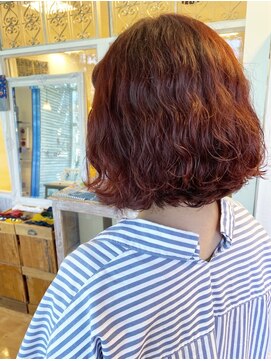 エシカルビューティー ethical beauty もふもふパーマ