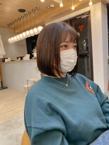 ロンドアジュール 横浜(Lond azur)&nbsp;【阿部もえる】綺麗にまとまるボブ