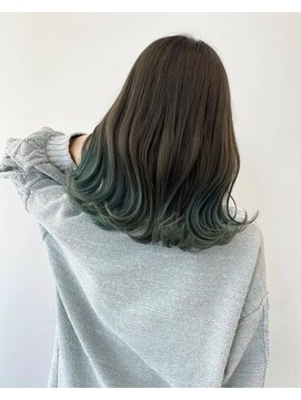 シエスタ バイ アンブルリュクス(siesta by amble luxe) ターコイズグラデーション