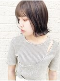 【morio成増/玉井】顎下ボブ　外ハネ　暗髪