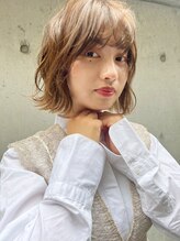 パプスドコワフュール 甲子園口店(Pap's de coiffeur) お顔周りにこだわったトレンドボブ