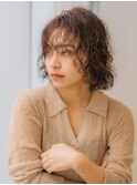 ウェーブパーマ×ボブ　20代30代　3