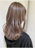 【Ash町田駅前通り店 清水重人】ハイライト&ピンクベージュ
