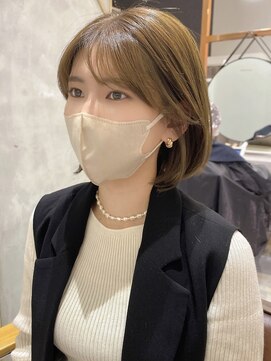 カルナ バイ エルモ(calna by ELMO) 韓国風ボブ/ボブ/大阪/京橋