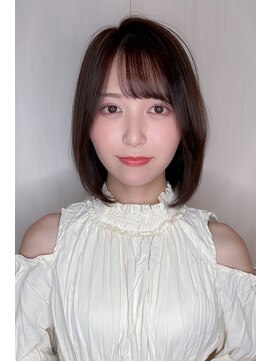 ヘア アンド メイク リーフ(Hair and Make Leaf) ふんわりボブ