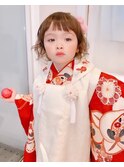 3歳七五三スタイル