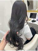 ブリーチなしダークシルバー