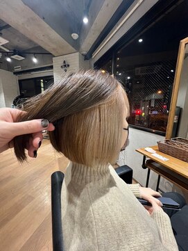 ビス リアン 川口店(Vis lien) 20代30代大人可愛いダブルカラーブリーチハイトーンカラー