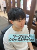 ツーブロックナチュラルマッシュ