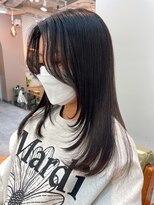 ロウバイレボ 柏(lou by revo)&nbsp;ミディアム/韓国風/レイヤーカット/顔回りカット/柏駅