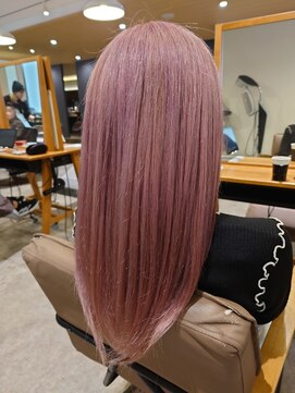 ビスポーク(BESPOKE) カワイイの王道♪ダブルカラーで叶うホワイトピンクベージュ