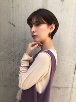 エトラ 渋谷店(etora) 耳掛けショート 丸みショート