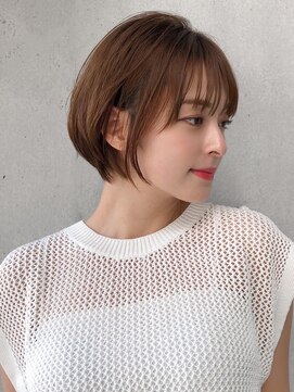 エトラ 渋谷店(etora) 前髪 メルティーカラー 似合わせカット ショートボブ 小顔"
