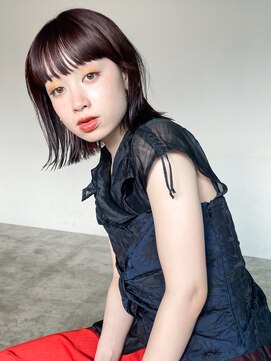 アイティーバイアルバム 下北沢店(IT by ALBUM) メルティカラー似合わせカットマロンベージュ_59502