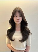 韓国ヘア/レイヤーカット/イルミナカラー/レイヤー/髪質改善