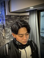 プラウド(PROUD)&nbsp;韓国マッシュセンターパートカルマパーマニュアンスパーマウルフ