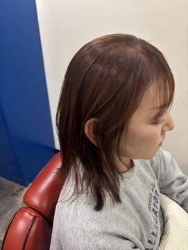 ベルポ(Bellpo) オレンジブラウン×レイヤーカット☆くびれ巻き/個室/浦和