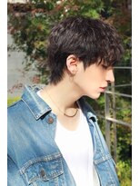 ランズ(LANDS) メンズカット マッシュ【韓国ヘア 大阪 梅田】