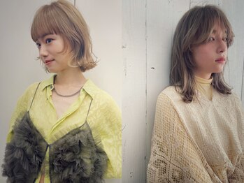 エディット トウキョウ(e.dit tokyo)の写真/初めてのブリーチやデザインカラーをするならe.dit にお任せ！個性を活かした”自分カラー”に出会える＊
