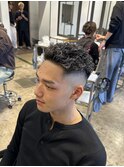 極道パーマ[メンズカット/フェード/バーバー]