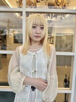 ロテ 名古屋 名駅店(Lote.)&nbsp;ホワイトグレージュ/デジタルパーマ/チェリーブラウン