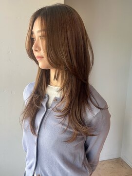 デコ(DECO) natural ベージュにhush cut