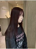 【YOKE】ピンクブラウンダブルカラーラベンダーカシス