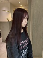 ヨーク(YOKE)&nbsp;【YOKE】ピンクブラウンダブルカラーラベンダーカシス