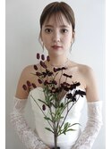 wedding hair make /@togahina___