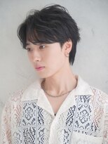 ニューヨークニューヨークマザーズ(NYNY Mothers)&nbsp;マッシュウルフ/黒髪/シャドウパーマ/モテ/爽やか