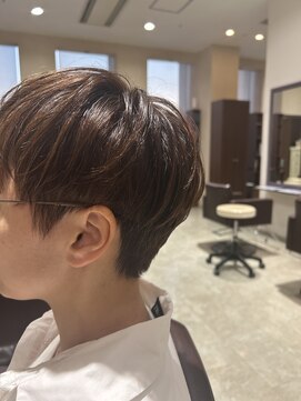 シャンプーボーイ セントラル 博多(SHAMPOO BOY central) ハンサムショート/ショートボブ/切りっぱなし/博多駅