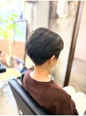 大人ボブレイヤーカットアッシュカラーダブルカラーおしゃれ女子