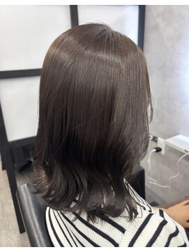 アイ(_i) 髪質改善カラー×オリーブベージュ