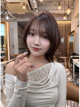 ロンドアベニール 北千住(Lond avenir) 姫カットレイヤー/レイヤーカット/韓国風巻き/顔周り/前髪北千住