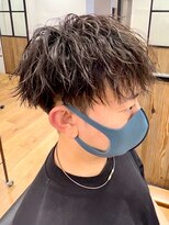 デプト(DEPT.)&nbsp;ツイストパーマメンズパーマ波巻きパーマシャドウパーマ佐賀眉毛