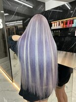 ラピス 渋谷本店(Lapis)&nbsp;【lapis渋谷　Yu-ki】ホワイトパープルハイライト