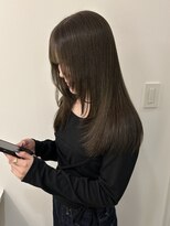 シーン(SCENE)&nbsp;黒髪カタログ/クラゲヘアー/オリーブグレー/天神今泉