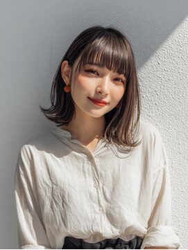 リビーチ ヘア リゾート 赤羽(Rebeach HAIR RESORT) 赤羽駅オリーブグレーココアベージュ小顔