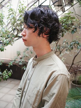 メイクス メンズ 表参道 原宿(MAKE'S men's) メンズヘア/サーフカール/刈り上げセンターパート/表参道