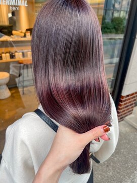 ベルン(bern) @bern_riwa つる０髪質改善カラー