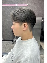 メンズサロン スライバイリアオオサカ(Sly By Ria OSAKA)&nbsp;～毛流れショートセンターパート～【大阪/梅田】